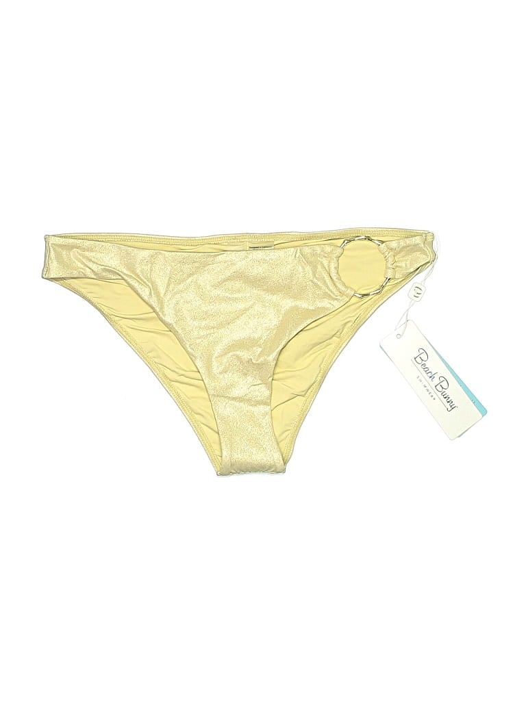 Beach Bunny Swimsuit Bottoms In Gold