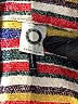 Akemi + Kin Stripes Gold Blazer Size S - photo 6