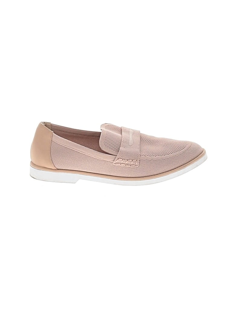 Pre-owned Me Too Flats In Tan