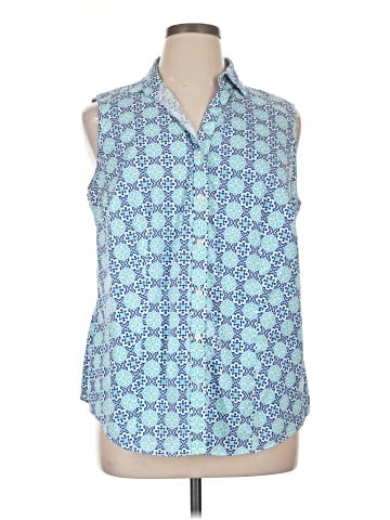 Charter Club Sleeveless Button-Down Shirt (view 1)