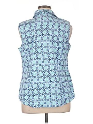 Charter Club Sleeveless Button-Down Shirt (view 2)