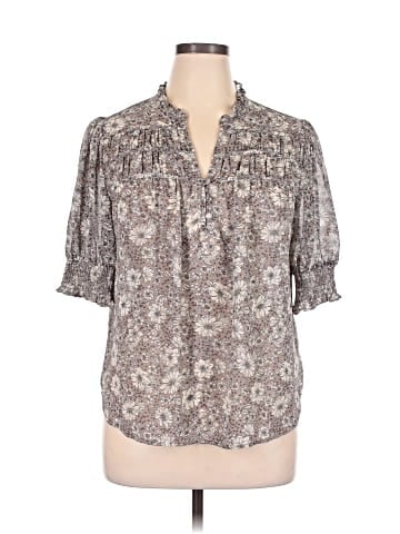 Pleione Short Sleeve Blouse (view 1)