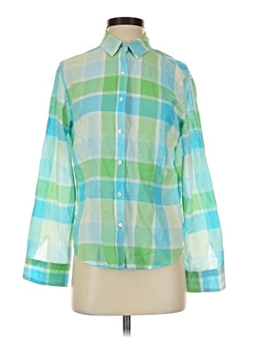 J. McLaughlin Long Sleeve Button-Down Shirt (view 1)