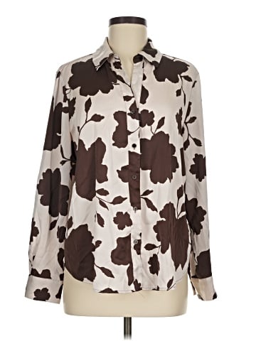 Maison d' Amelie Long Sleeve Blouse (view 1)