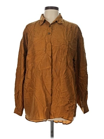 Maggie Lawrence Long Sleeve Silk Top (view 1)