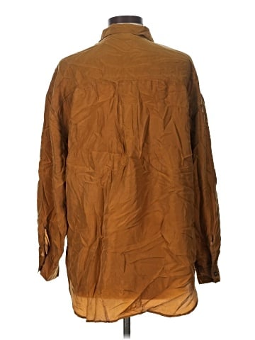 Maggie Lawrence Long Sleeve Silk Top (view 2)