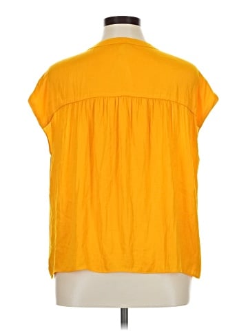 RACHEL Rachel Roy Short Sleeve Blouse (view 2)