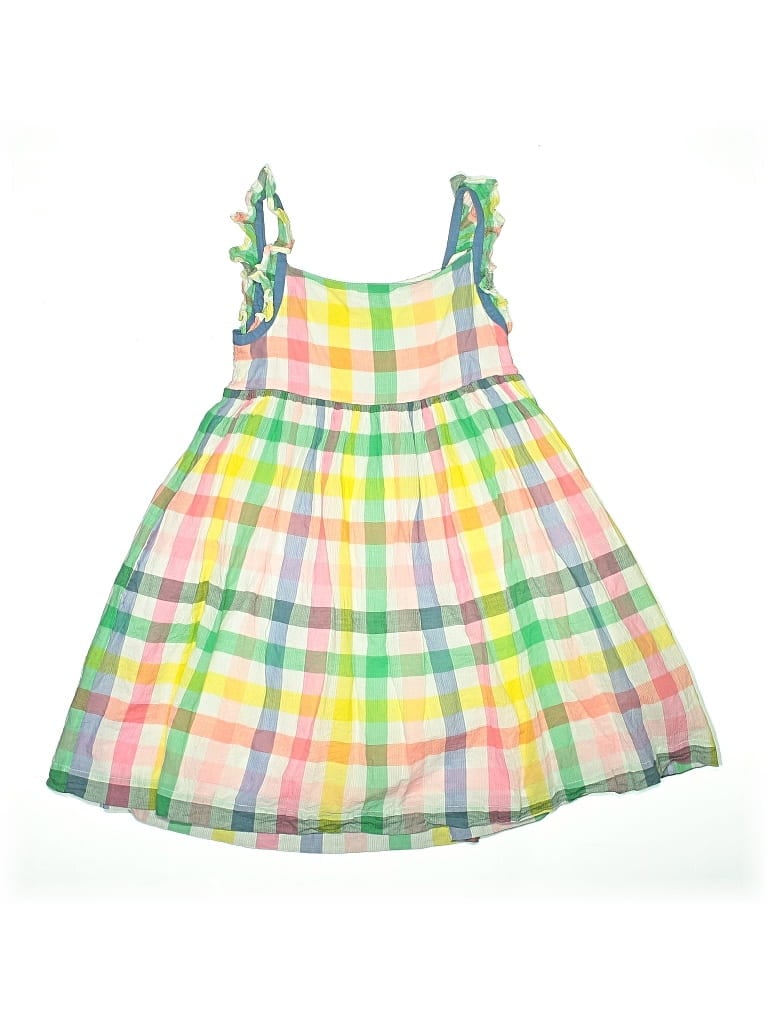 Pre-owned Mini Boden Kids' Dress In Yellow