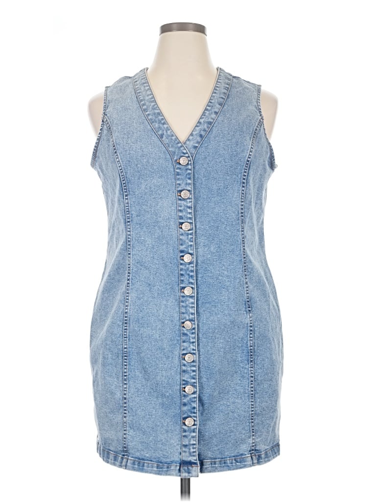 Pre-owned Frye Casual Dress In Blue