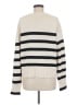 Everlane 100% Cotton Stripes Ivory Pullover Sweater Size M - photo 2