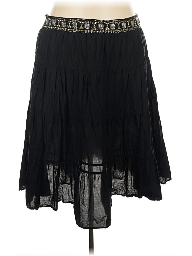 Pre-owned Faded Glory Casual Skirt In Black