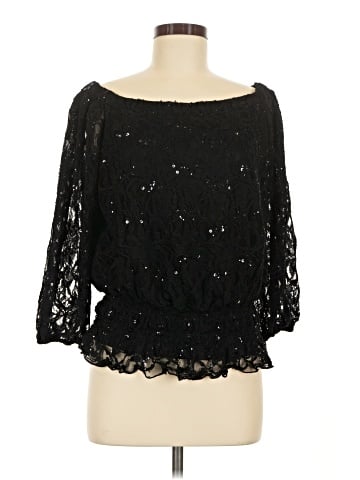 Blu Sage 3/4 Sleeve Blouse (view 1)