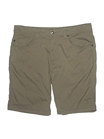 PrAna Khaki Shorts (view 1)