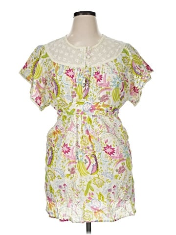 K.I.K.I.T Short Sleeve Blouse (view 1)