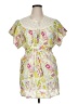 K.I.K.I.T Green Short Sleeve Blouse Size XL - photo 1