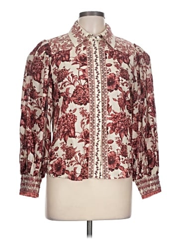 Alice + Olivia Long Sleeve Blouse (view 1)