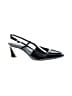 Vince Camuto Graphic Black Heels Size 9 1/2 - photo 1