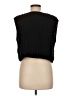 Unbranded 100% Polyester Black Sweater Vest Size M - photo 2