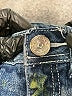 Justice Graphic Blue Jeans Size 6Estimated - photo 3