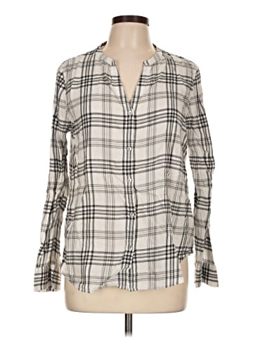CALVIN KLEIN JEANS Long Sleeve Button-Down Shirt (view 1)