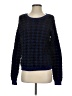 BCBGeneration Houndstooth Blue Pullover Sweater Size XS - photo 1
