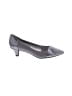 Anne Klein 100% Leather Gray Heels Size 8 1/2 - photo 1