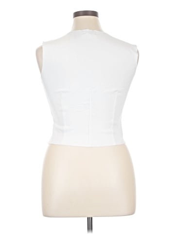 Aqua Sleeveless T-Shirt (view 2)