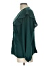Nine West 100% Polyester Teal Long Sleeve Blouse Size L - photo 5