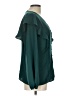 Nine West 100% Polyester Teal Long Sleeve Blouse Size L - photo 4
