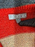 J.Crew Stripes Red Pullover Sweater Size M - photo 7