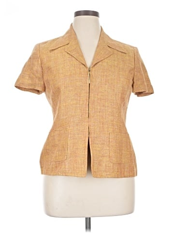Linda Allard Ellen Tracy Short Sleeve Blouse (view 1)