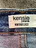 Kensie Chevron-herringbone Blue Jeans Size 8 - photo 7