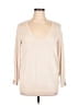 Skies Are Blue Tan Pullover Sweater Size 1X - photo 1