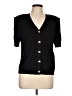 St. John Black Cardigan Size L - photo 1