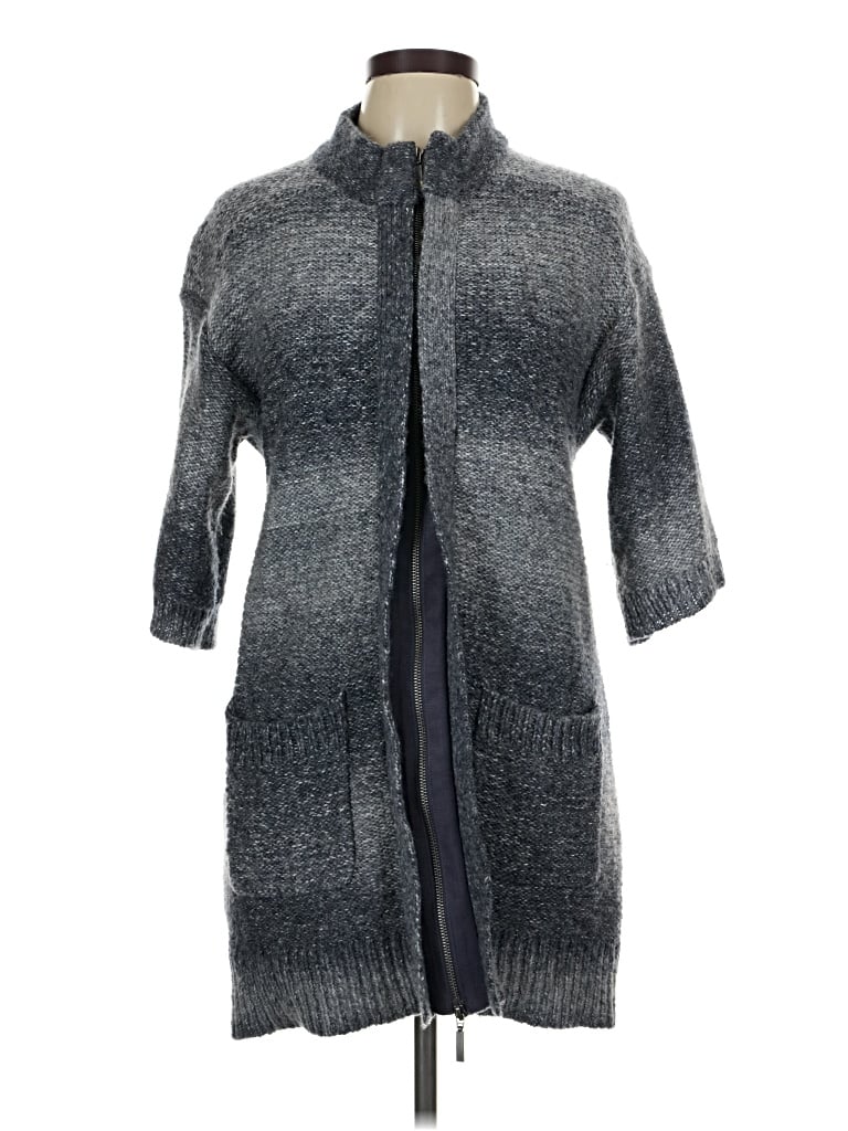 Pre-owned Chico's Coat In Gray