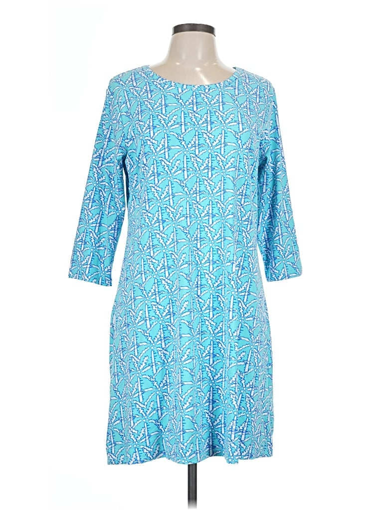 Pre-owned Lulu-b Casual Dress In Blue