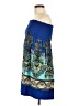Bongo Paisley Blue Cocktail Dress Size M - photo 5