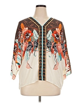Rose + Olive 3/4 Sleeve Blouse