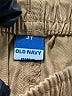 Old Navy 100% Cotton Solid Tan Khaki Shorts Size 3T - photo 3