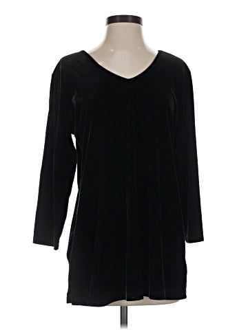 Susan Graver 3/4 Sleeve Top (view 1)