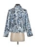 Sag Harbor 100% Polyester Animal Print Blue Jacket Size M (petite) - photo 2