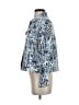 Sag Harbor 100% Polyester Animal Print Blue Jacket Size M (petite) - photo 5