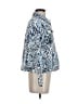 Sag Harbor 100% Polyester Animal Print Blue Jacket Size M (petite) - photo 4