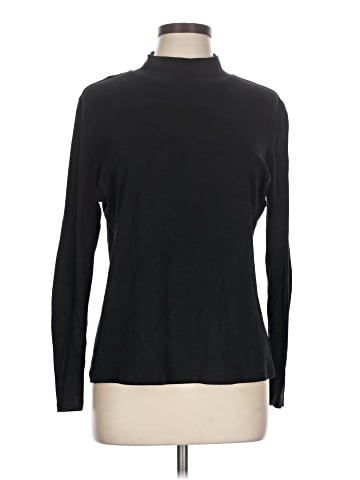 St. John's Bay Long Sleeve Turtleneck (view 1)