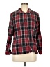 Cabela's Plaid Red Long Sleeve Button-Down Shirt Size M - photo 1