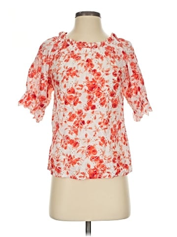 Jennifer & Grace Short Sleeve Blouse (view 1)