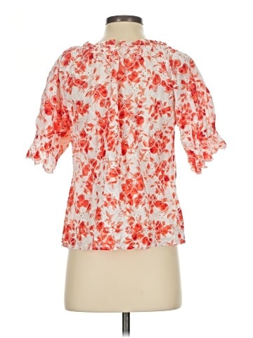 Jennifer & Grace Short Sleeve Blouse (view 2)