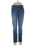 NYDJ Solid Blue Jeans Size 10 - photo 1