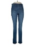 NYDJ Solid Blue Jeans Size 10 - photo 1