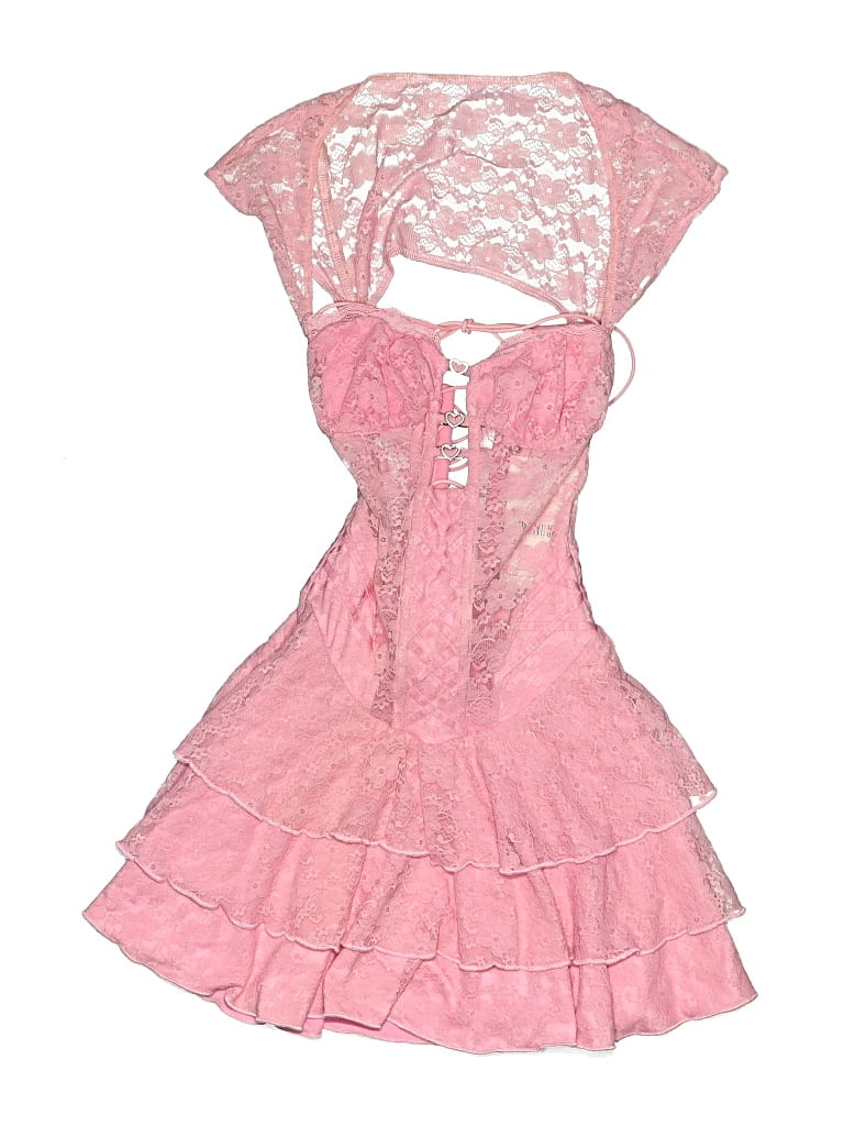 Outcast Cocktail Dress In Pink